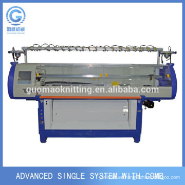 computerized flat knitting machine high quality sweater machine,single system(Guosheng)